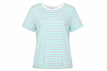 Monki Women's Multicoloured Striped T-Shirt L