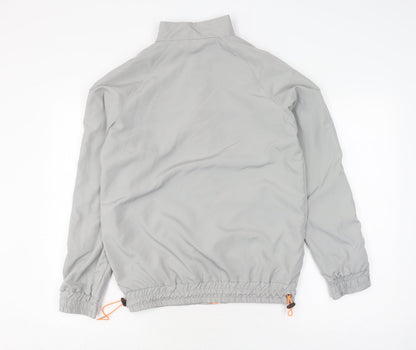 Mens UK Size XS boohooMAN Grey Windbreaker Coat