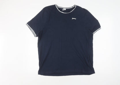 Slazenger Men's XL Blue Crew Neck T-Shirt