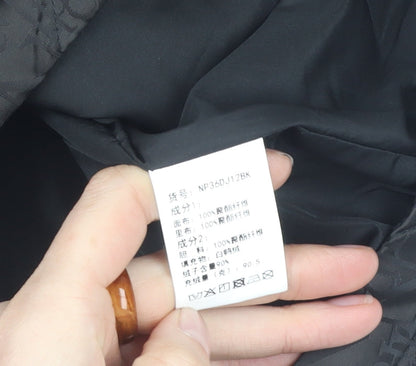 Mens UK Size L NPC Black Quilted Coat