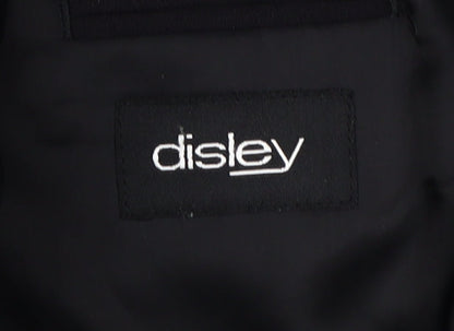 Disley Men's Black Wool Blazer, Size 42 Long Jacket