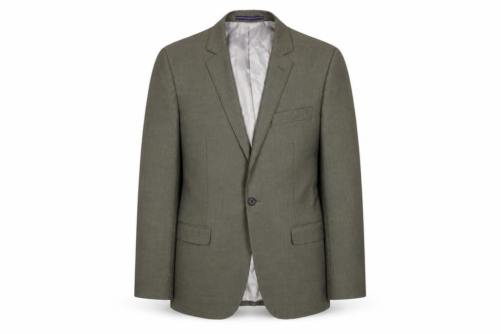Mens UK Size 40 Topman Regular Grey Suit Jacket