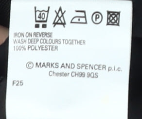 Marks and Spencer Men's Black Dress Trousers, Size 32