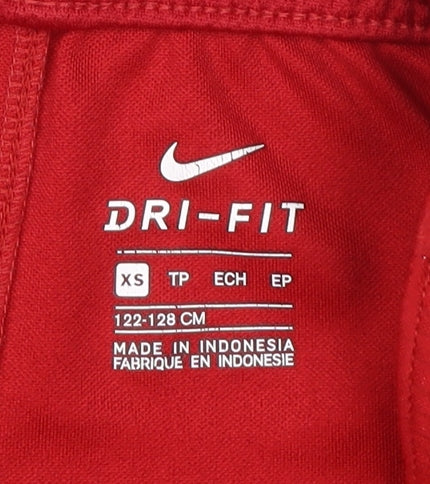Nike Boys Red XS Athletic Football Shorts