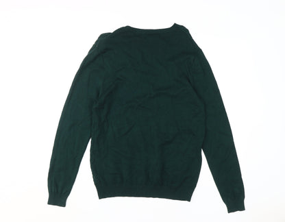 River Island Men's Green Pullover Jumper M