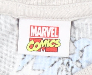 Marvel Comics Boys Multicoloured 5-6Y Graphic Print T-Shirt