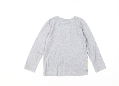 Looney Tunes Boys Grey Long Sleeve T-Shirt 4-5Y Pullover