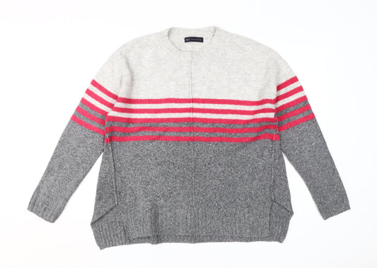Womens UK Size M Marks and Spencer Multicoloured Pullover Jumper