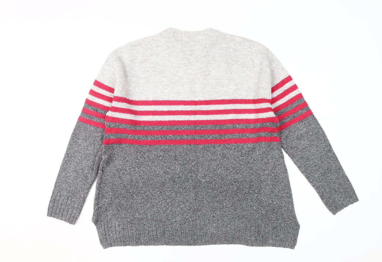 Womens UK Size M Marks and Spencer Multicoloured Pullover Jumper