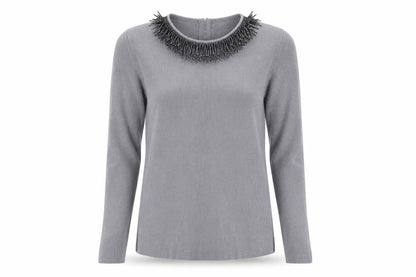Womens UK Size 12 Warehouse Grey  Jumper