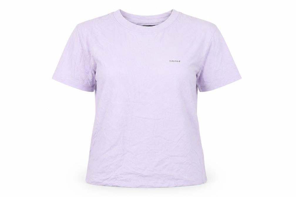 Womens UK Size XS Night Addict Purple Basic T-Shirt