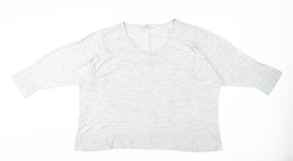 Womens UK Size 22 Marks and Spencer Grey  Jumper