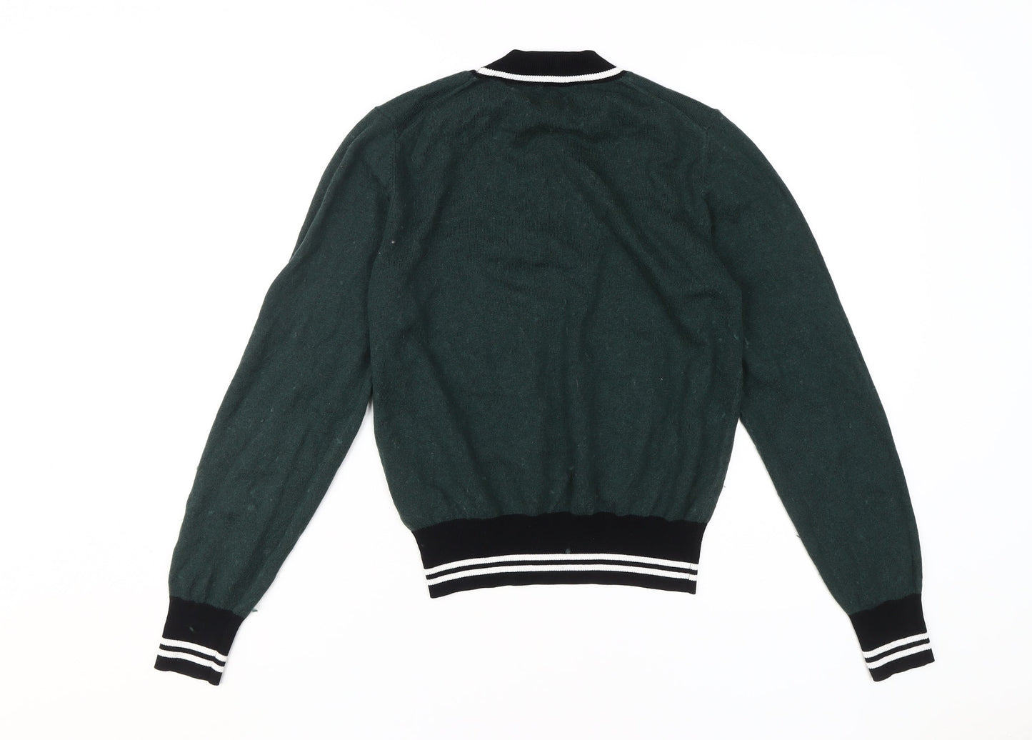 Jack Wills Women's Green Pullover Jumper, Size 12