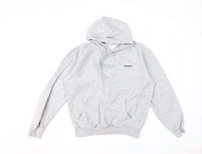 Mens UK Size M Donnay Grey Pullover Hoodie