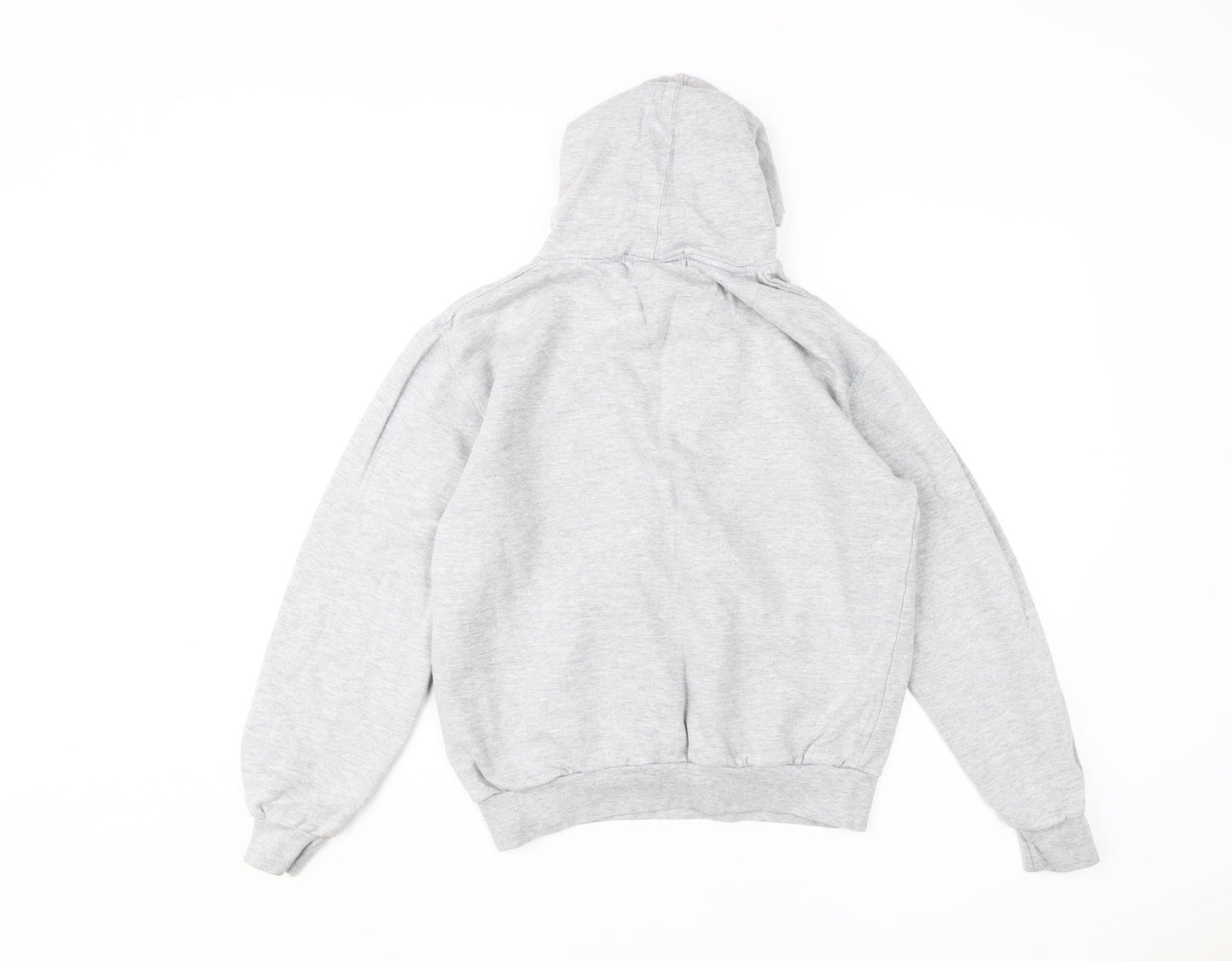 Mens UK Size M Donnay Grey Pullover Hoodie