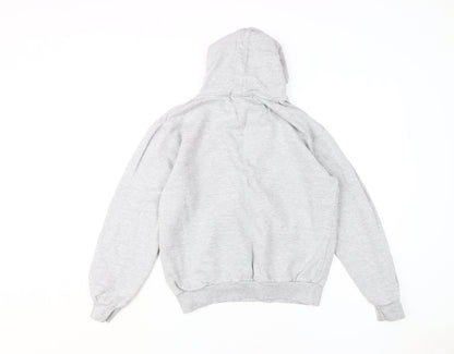 Mens UK Size M Donnay Grey Pullover Hoodie