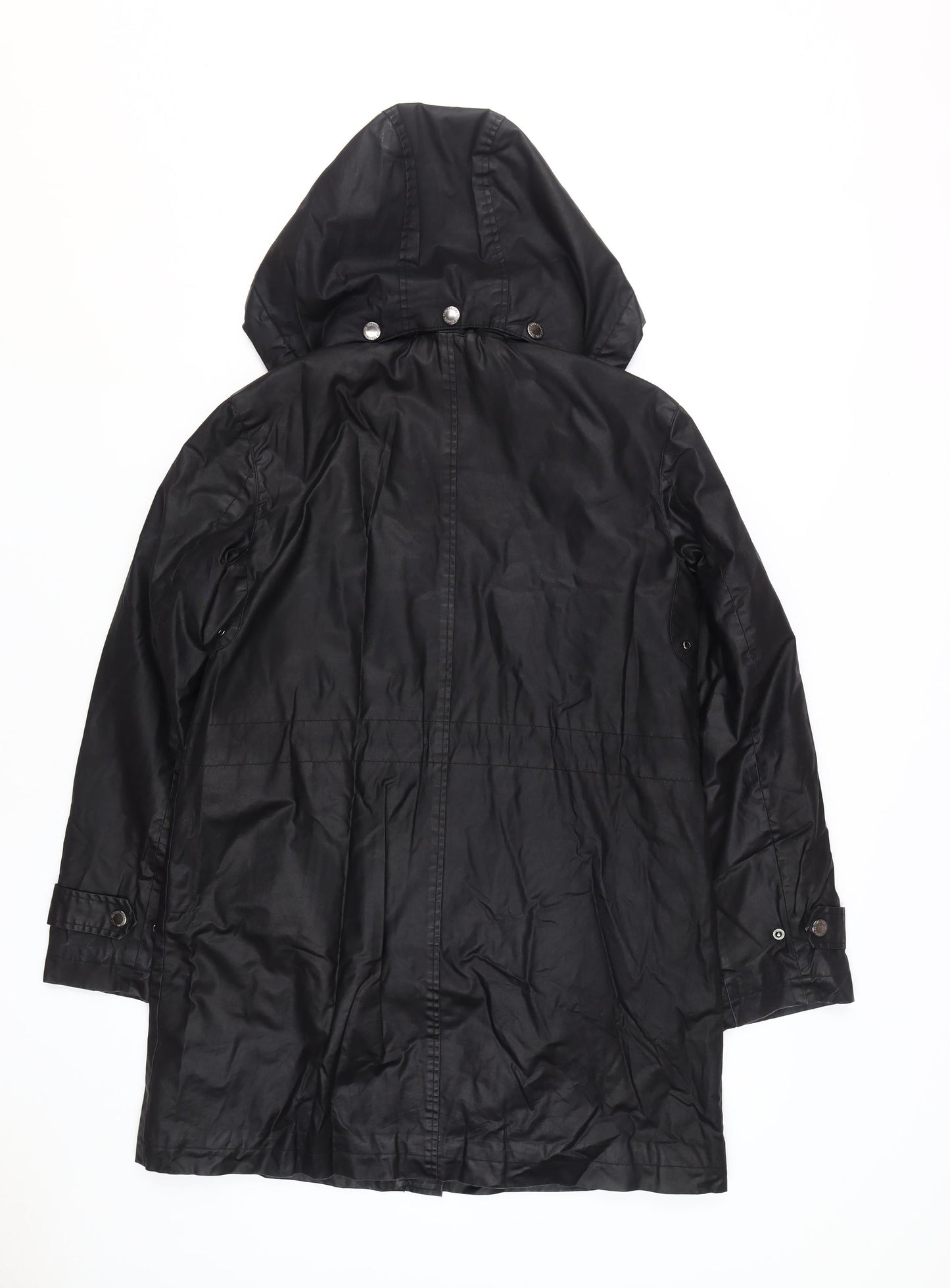 Mens UK Size S Four Seasons London Black Rain Coat