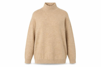 Womens UK Size XS Stradivarius Beige Pullover Jumper