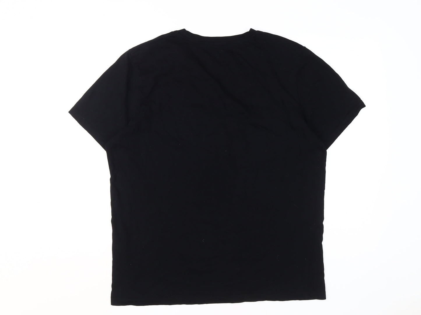 Mens UK Size XL JACK & JONES Black  T-Shirt
