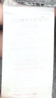 Pierre Cardin Men's Grey Crew Neck T-Shirt XL