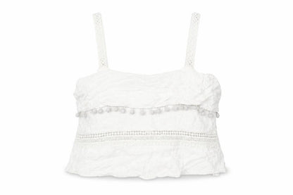 Womens UK Size S River Island White Camisole Tank