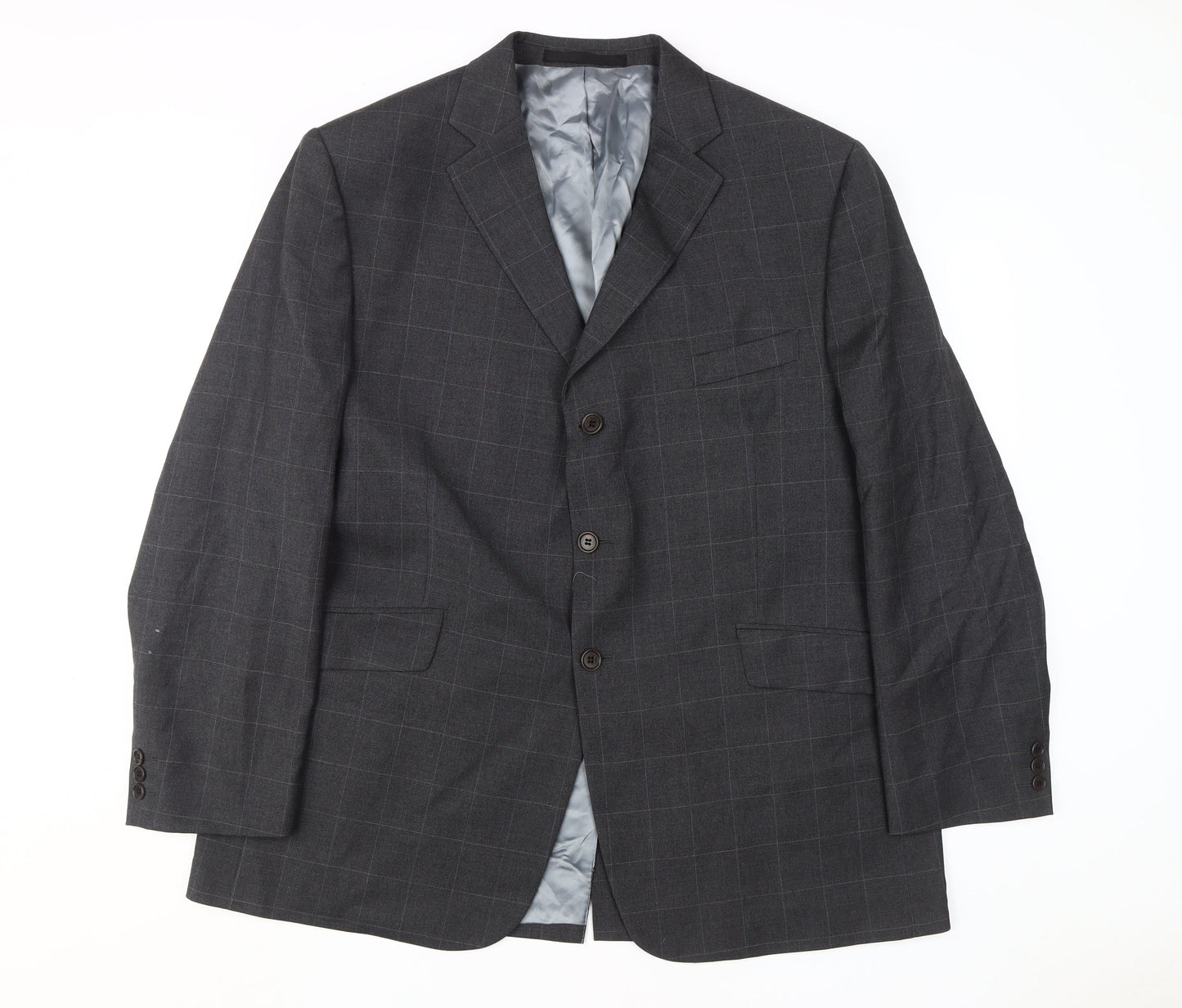 Mens UK Size 46 Marks and Spencer Regular Grey Suit Jacket
