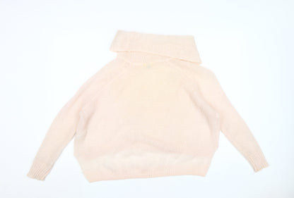 Womens UK Size 10 River Island Ivory Pullover Jumper