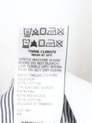 Marks and Spencer Women's White Chino Shorts Size 22