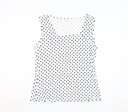 Womens UK Size 18 Lakeland White  Tank