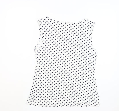 Womens UK Size 18 Lakeland White  Tank