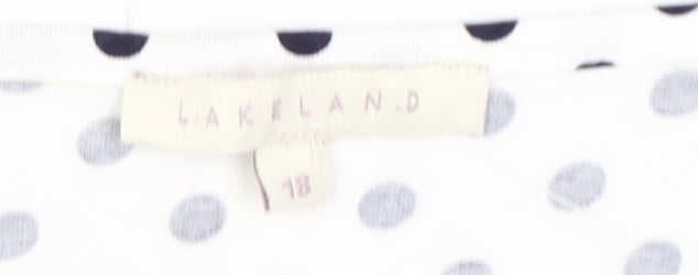 Womens UK Size 18 Lakeland White  Tank