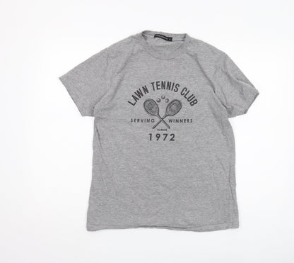 Mens UK Size M French Connection Grey  T-Shirt