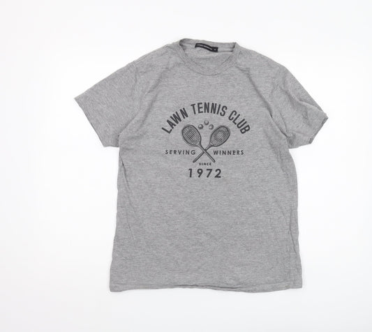 Mens UK Size M French Connection Grey  T-Shirt