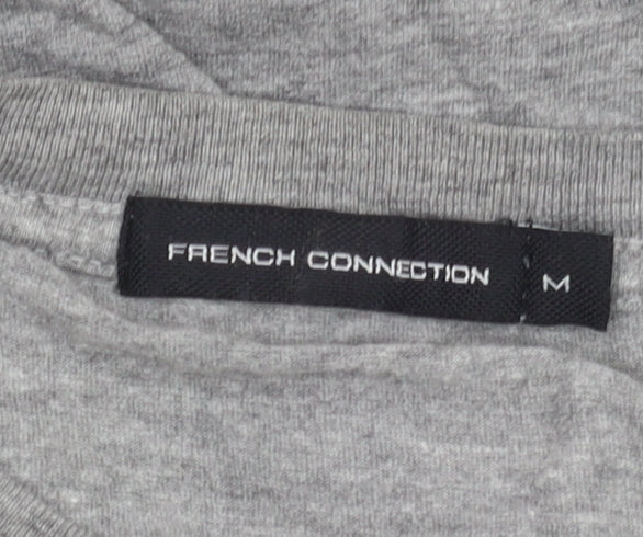 Mens UK Size M French Connection Grey  T-Shirt