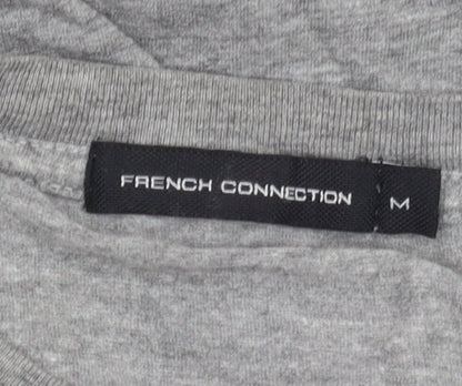 Mens UK Size M French Connection Grey  T-Shirt