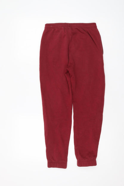 Nike Boys Red Jogger Trousers, Size M, Football Activewear