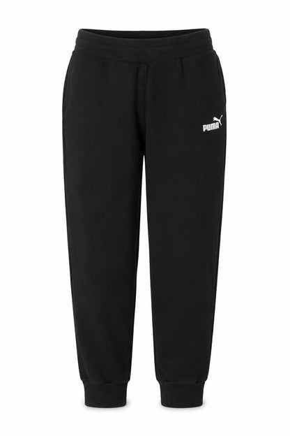Womens UK Size M PUMA Regular Fit Jogger Black Trousers