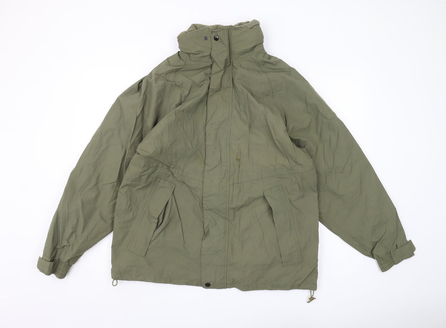 Baratec Men's Green Windbreaker Jacket L