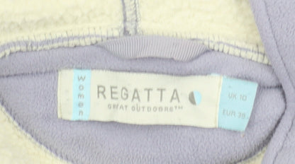 Womens UK Size 10 Regatta Purple Duffel Coat