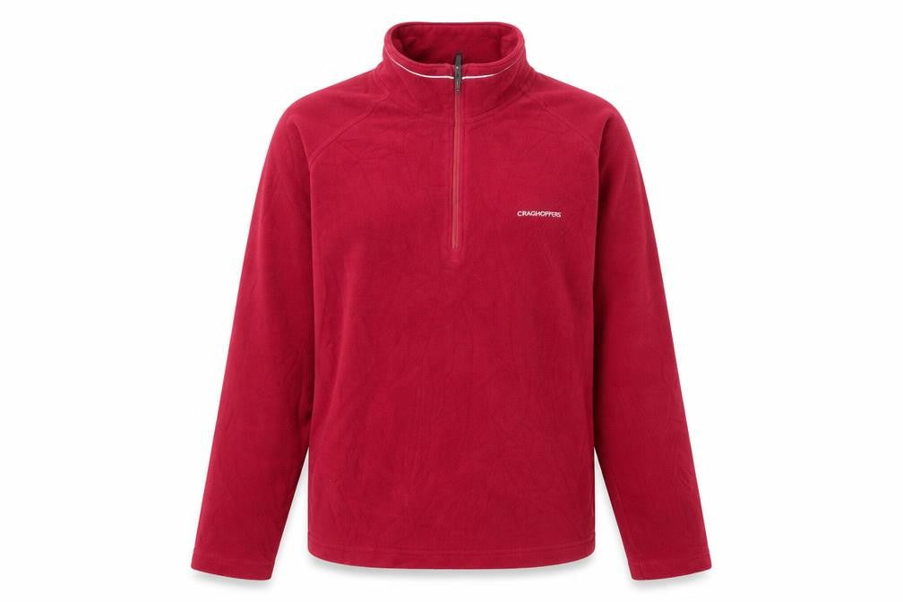 Womens UK Size 8 Craghoppers Red Henley Sweatshirt