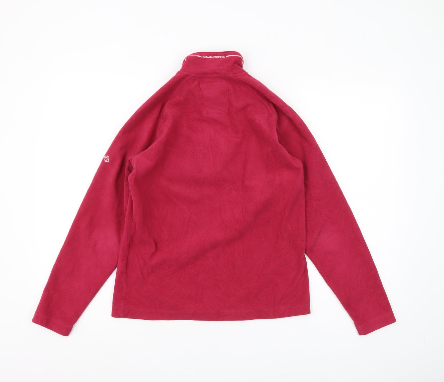 Craghoppers Women's Red Fleece Henley Size 8