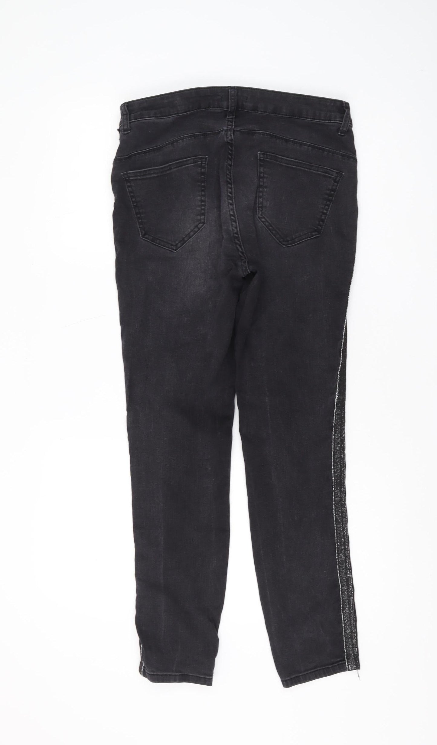 Sonder Studio Women's Black Skinny Jeans, Size 14