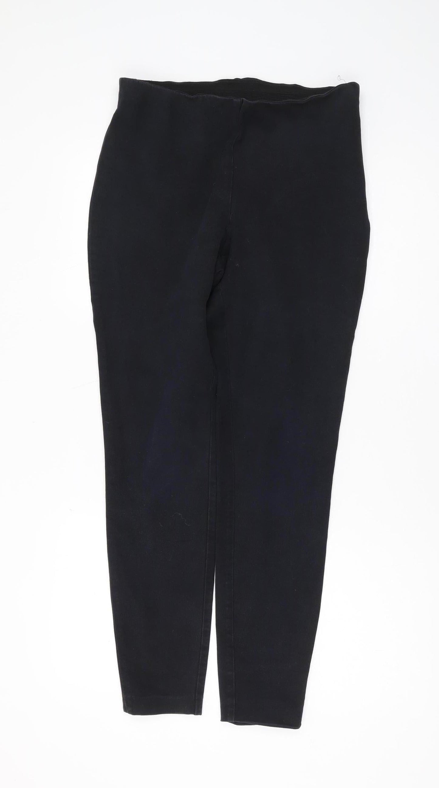 Laura Ashley Women's Black Skinny Jeans, Size 12, Slim Fit