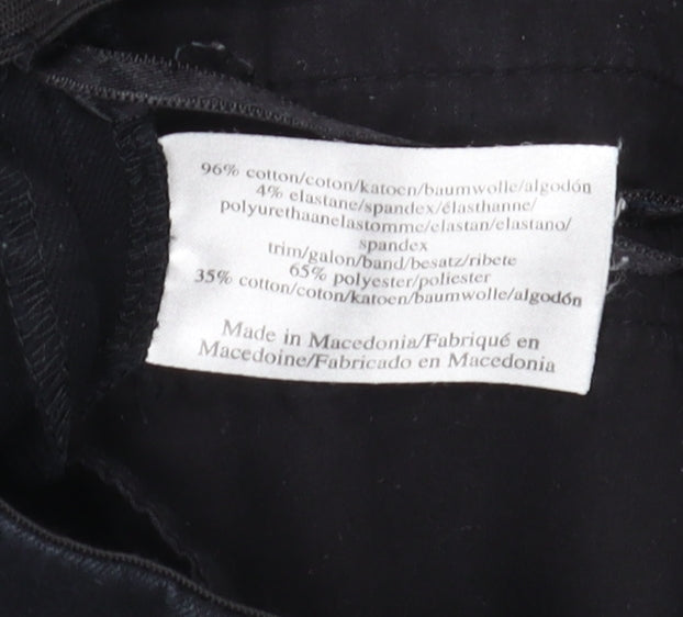 Laura Ashley Women's Black Skinny Jeans, Size 12, Slim Fit