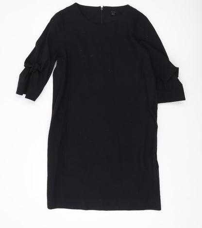 COS Women's Black Wool Sheath Dress, Size 10