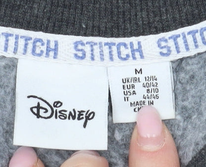 Womens UK Size M Disney Grey Pullover Sweatshirt
