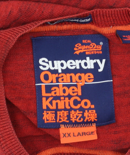 Superdry Men's Red XXL Pullover Jumper