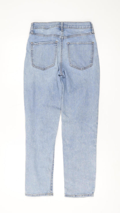 Banana Republic Women's Blue Slim Fit High-Rise Jeans