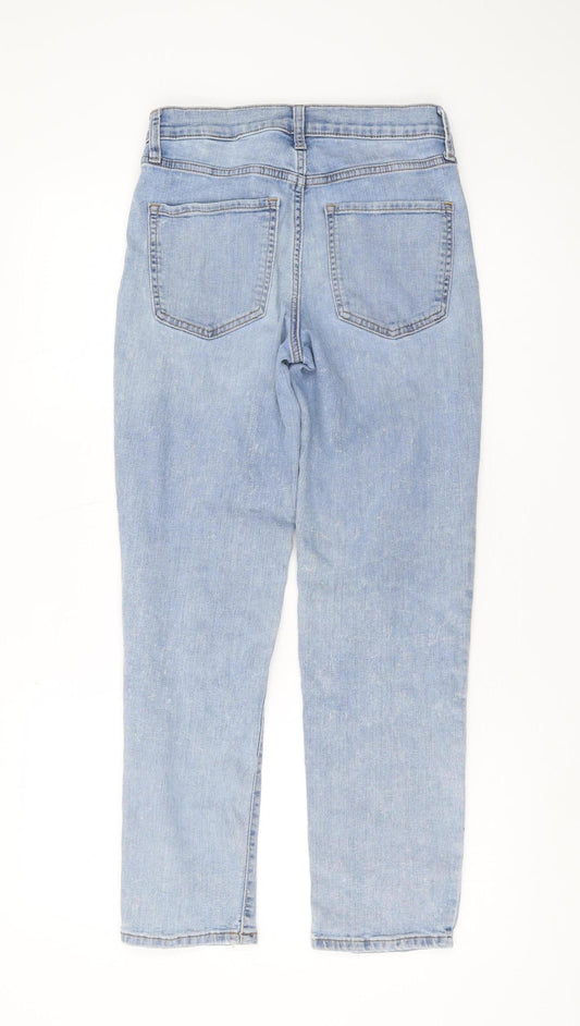 Banana Republic Women's Blue Slim Fit High-Rise Jeans