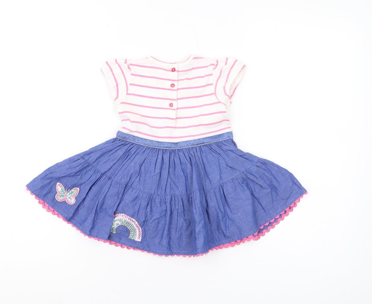 Monsoon Girls' Multicoloured Fit & Flare Dress 9-12M